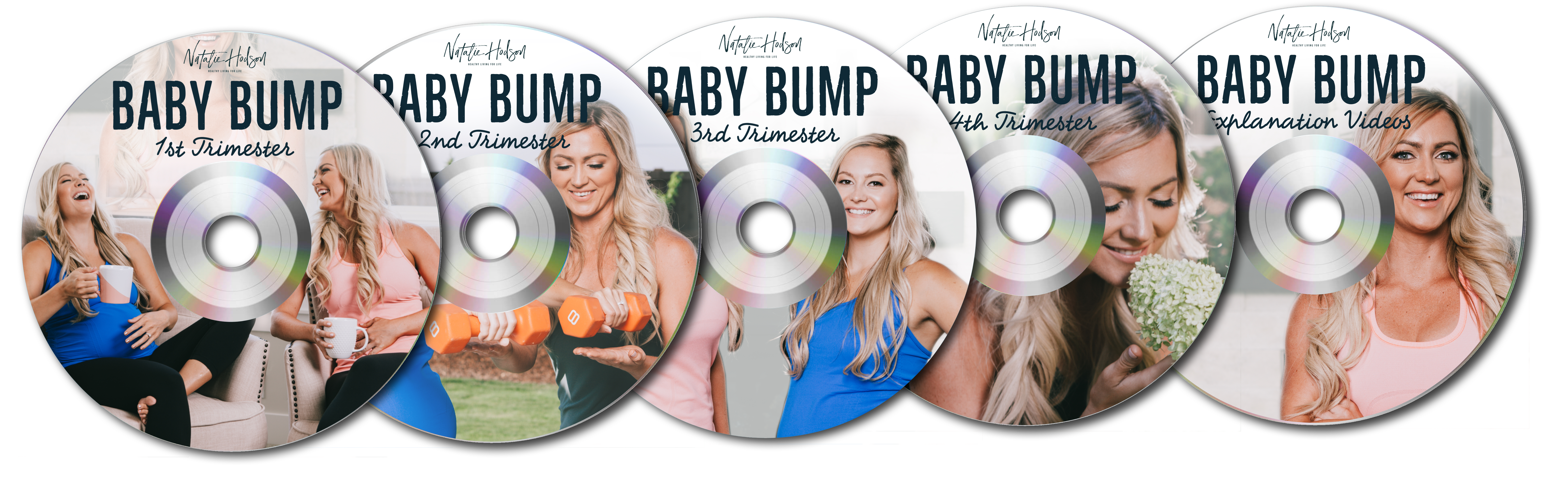 Baby Bump Pregnancy Trainer Physical Book/DVDs