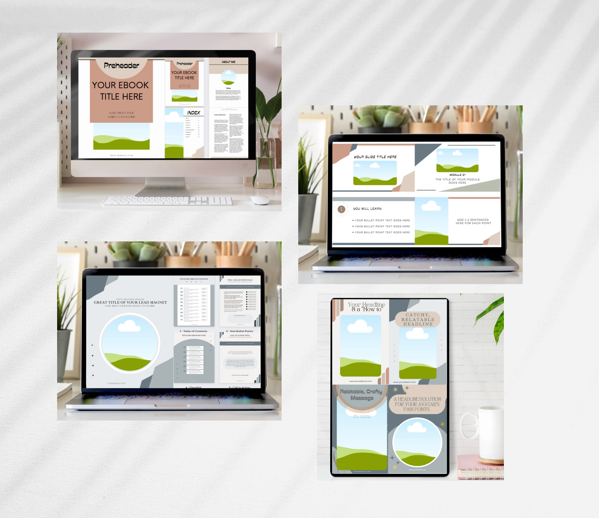 Product Template Pack Spring 2022